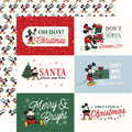 Mouse And Me Christmas — 6×4 Journaling Cards 12×12 Double-Sided Paper