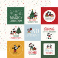 Mouse And Me Christmas — 4×4 Journaling Cards 12×12 Double-Sided Paper