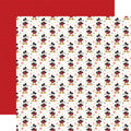 Mouse And Me Christmas — Merry Mouse Snowflakes 12×12 Double-Sided Paper