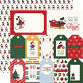 Mouse And Me Christmas — Multi Journaling Cards 12×12 Double-Sided Paper