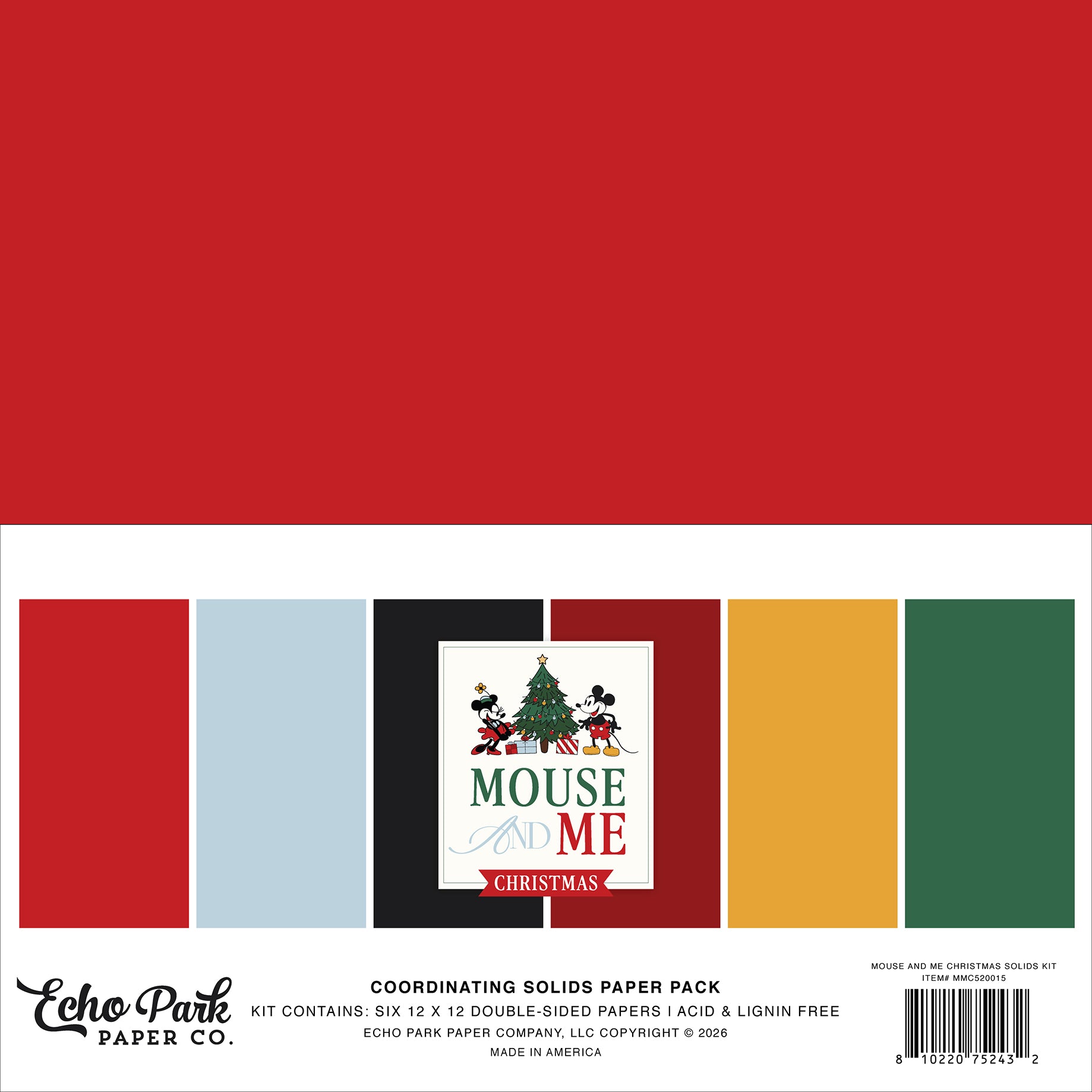 Mouse And Me Christmas Solids Kit