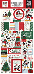 Mouse And Me Christmas 6×13 Chipboard Accents