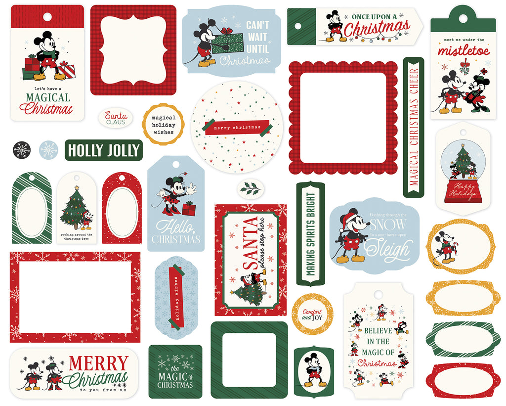 Mouse And Me Christmas Frames & Tags