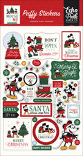 Mouse And Me Christmas Puffy Stickers