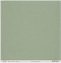 Sassafras Lass Olivia Green solid 12x12 cardstock in muted sage green