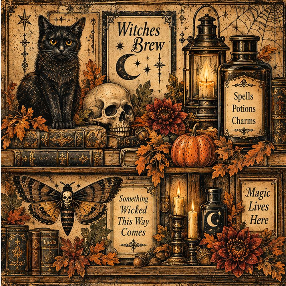 Victorian Halloween - Digital Download