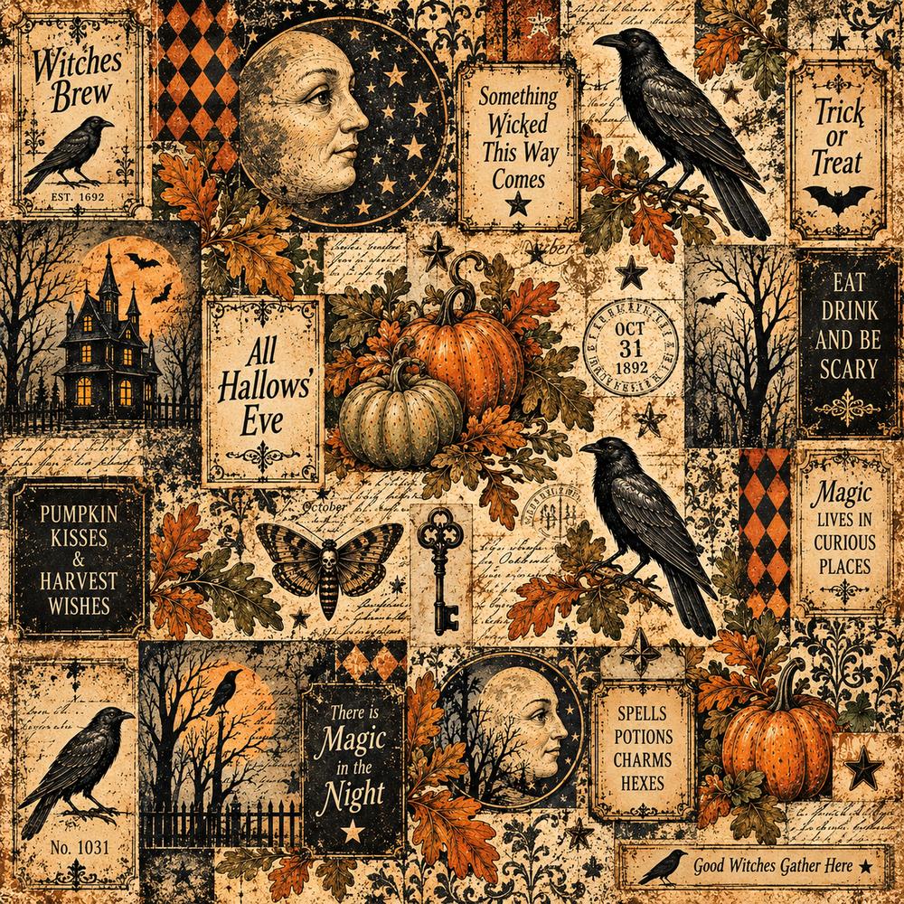 Victorian Halloween - Digital Download