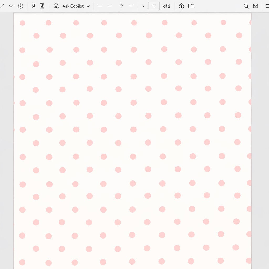 PPRMD8 Petal Pink Reverse Martha Dots