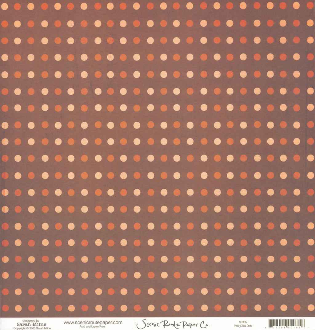 Pink Coral Dots