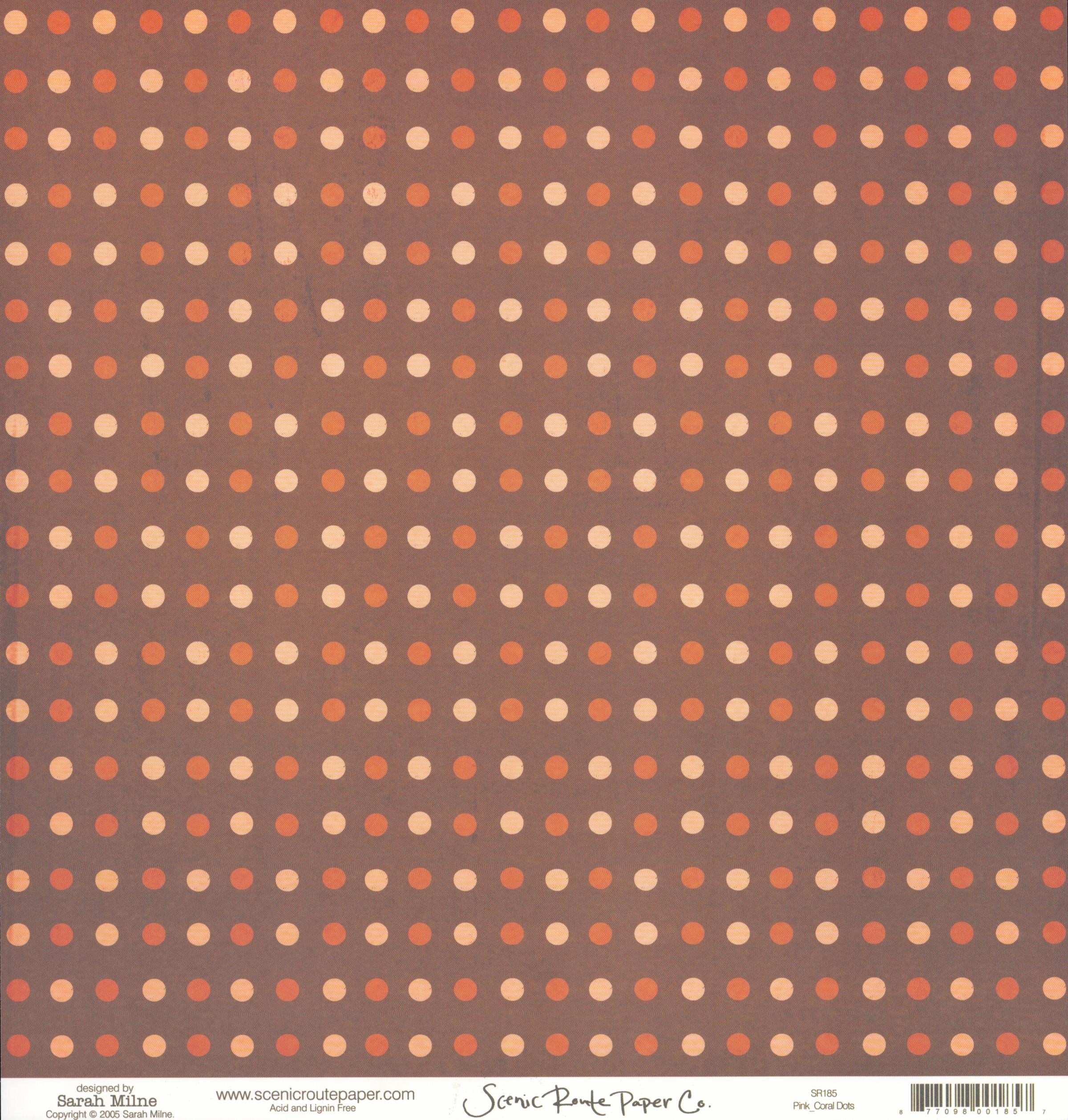 Pink Coral Dots