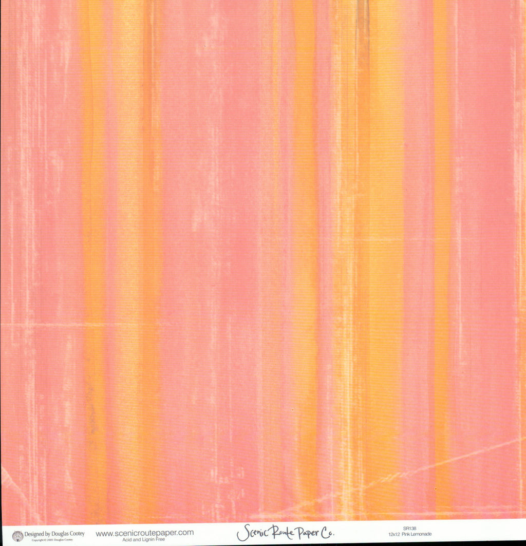 Red Orange Pink Circles - Pink Lemonade