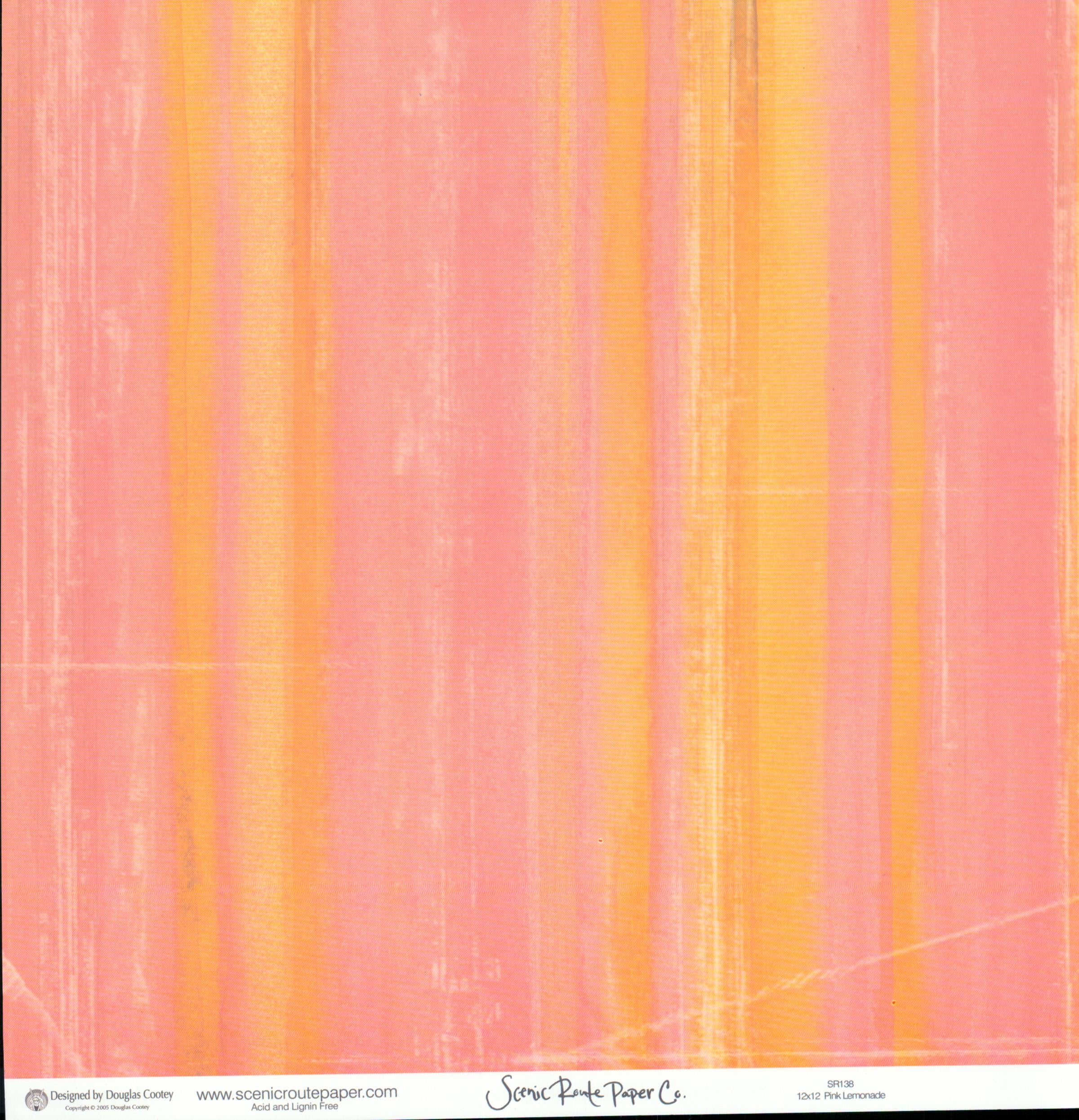 Red Orange Pink Circles - Pink Lemonade