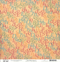 Random Words on Worn - Teal Notebook