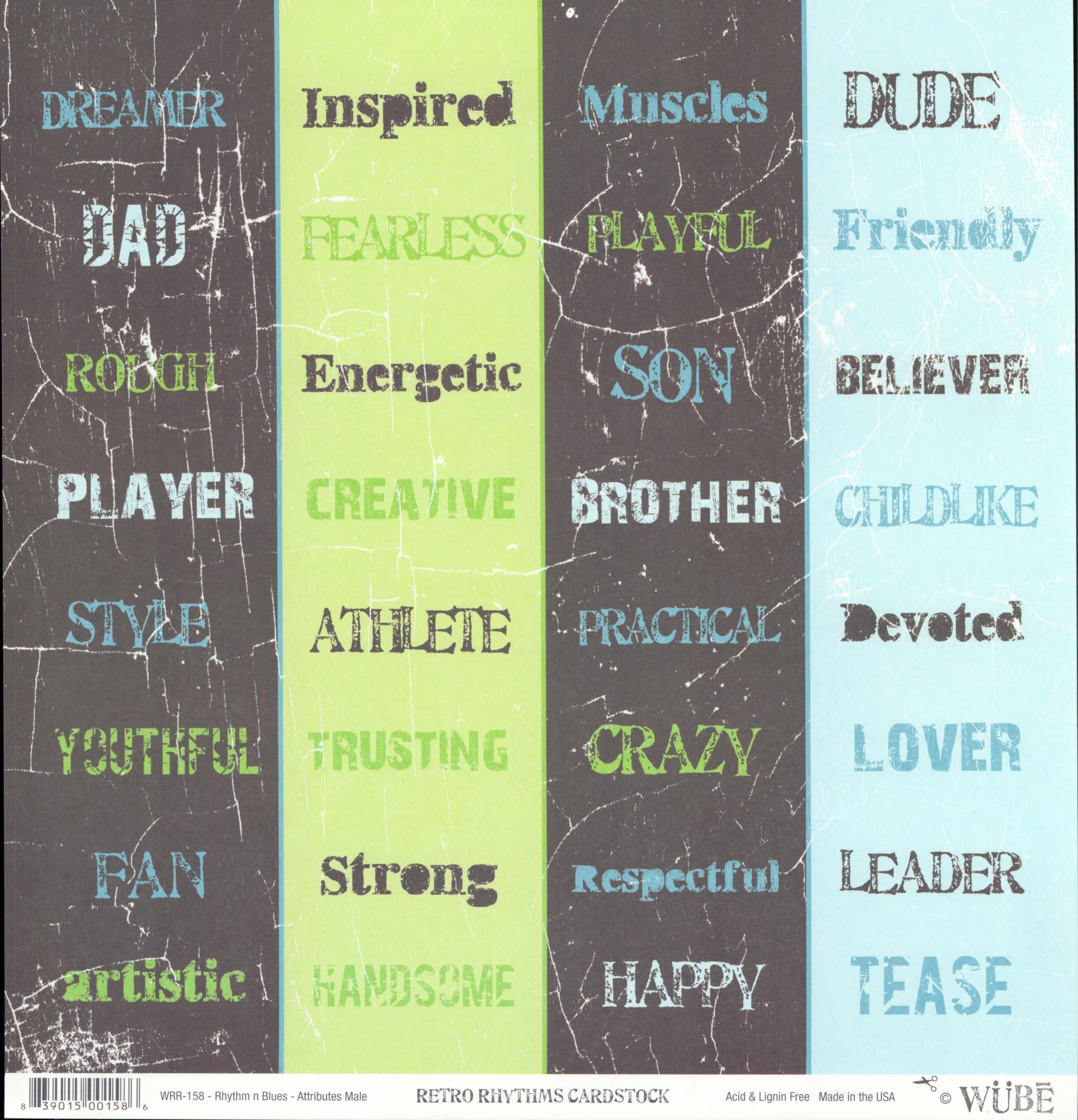 Rhythm n Blues - Attributes Male