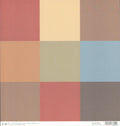 SEI Seasoned Tasty Table - 3x3 colorblock grid 12x12 double-sided cardstock front