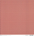 SEI Seasoned Delicious Dots - dusty rose polka dots 12x12 double-sided cardstock