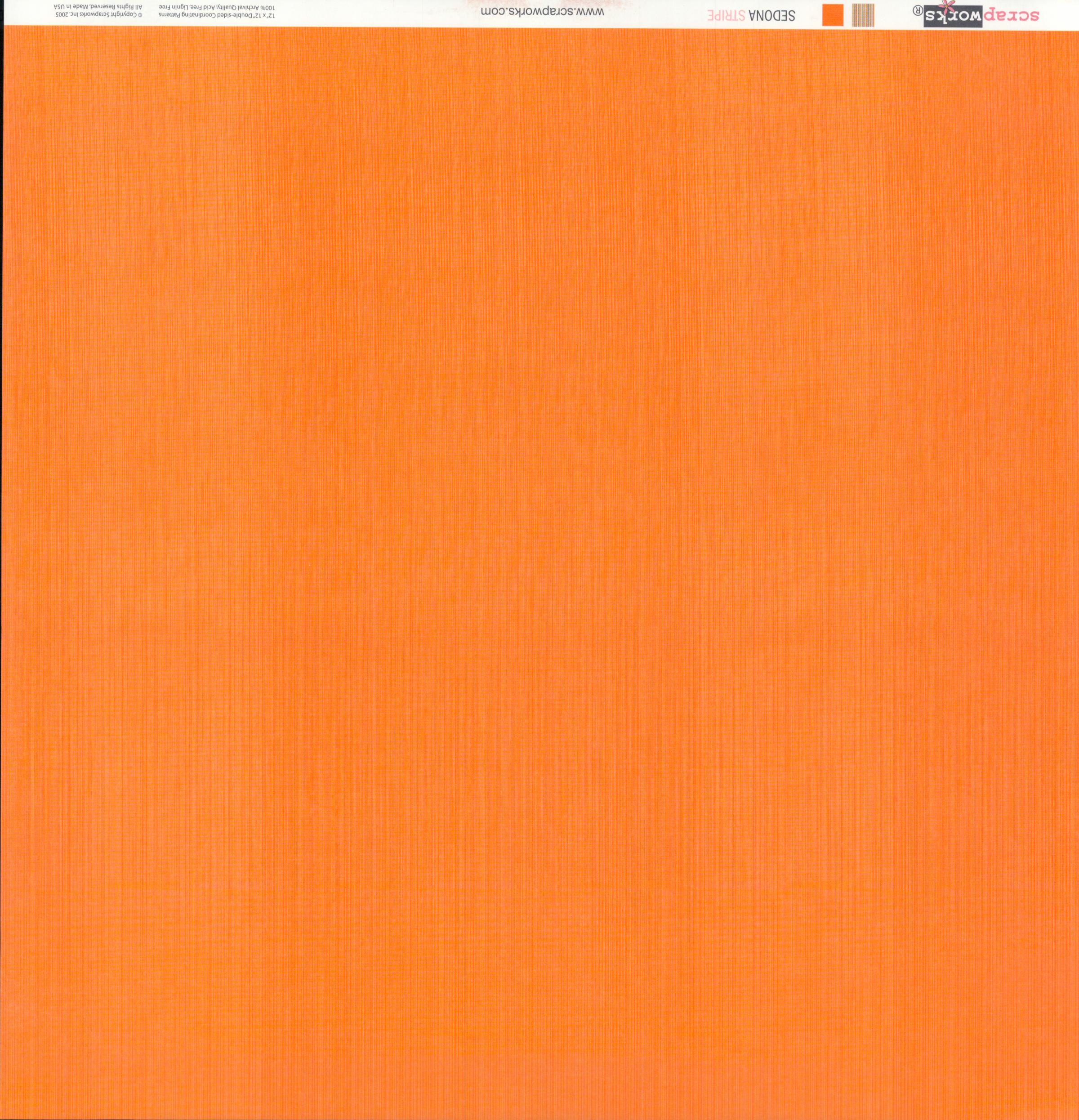Scrapworks Sedona Stripe 12x12 Double-Sided Cardstock