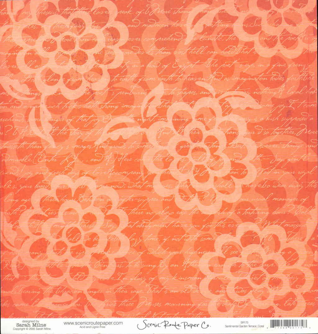 Sentimental Garden Terrace Coral