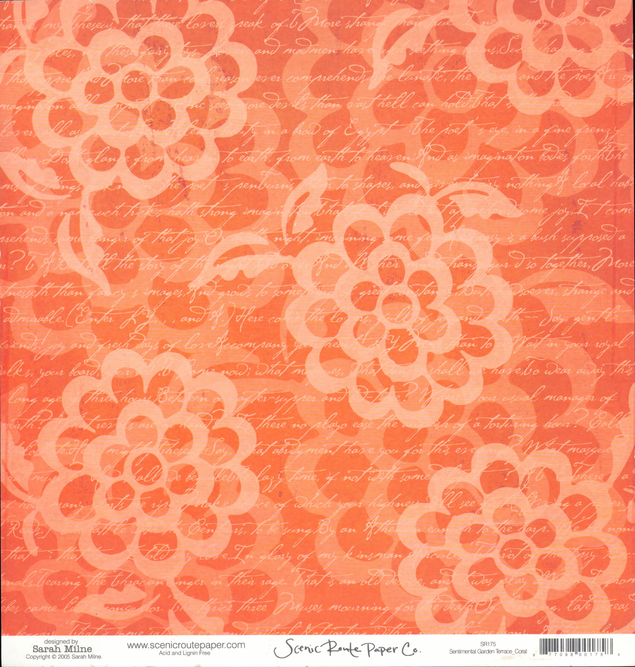 Sentimental Garden Terrace Coral