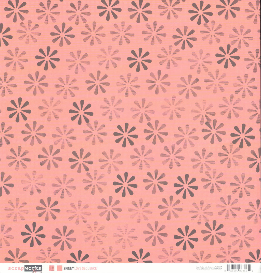 Scrapworks Skinny Love Sequence 12x12 Double-Sided Cardstock