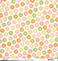 Sm Pastel Flower Whimsy - Olive Splash