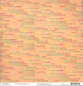Spring Words on Worn - Red Stripes on Worn