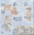 Design Originals Stories for Boys 12x12 Collage Paper - front