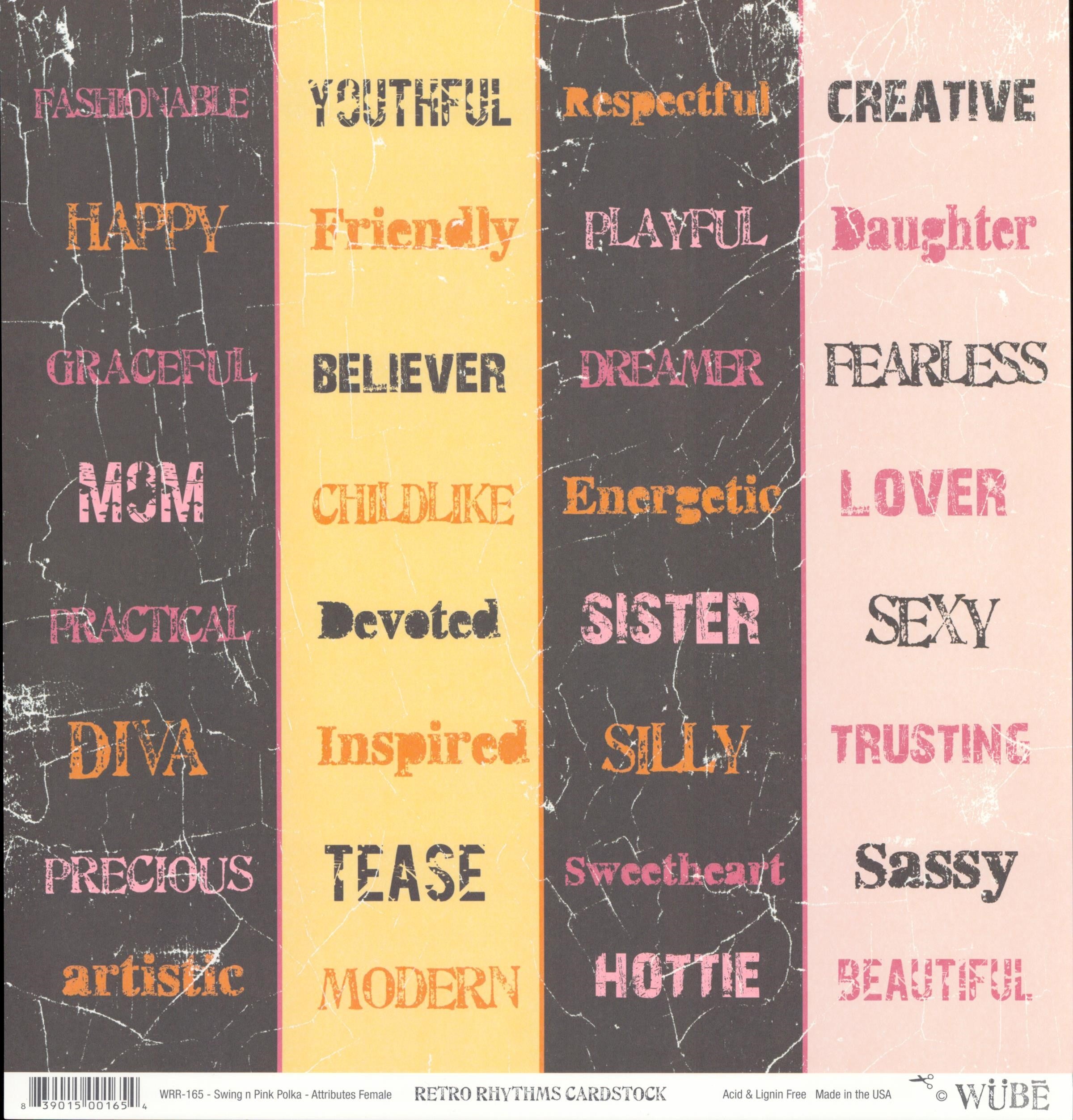 Swing n Pink Polka - Attributes Female