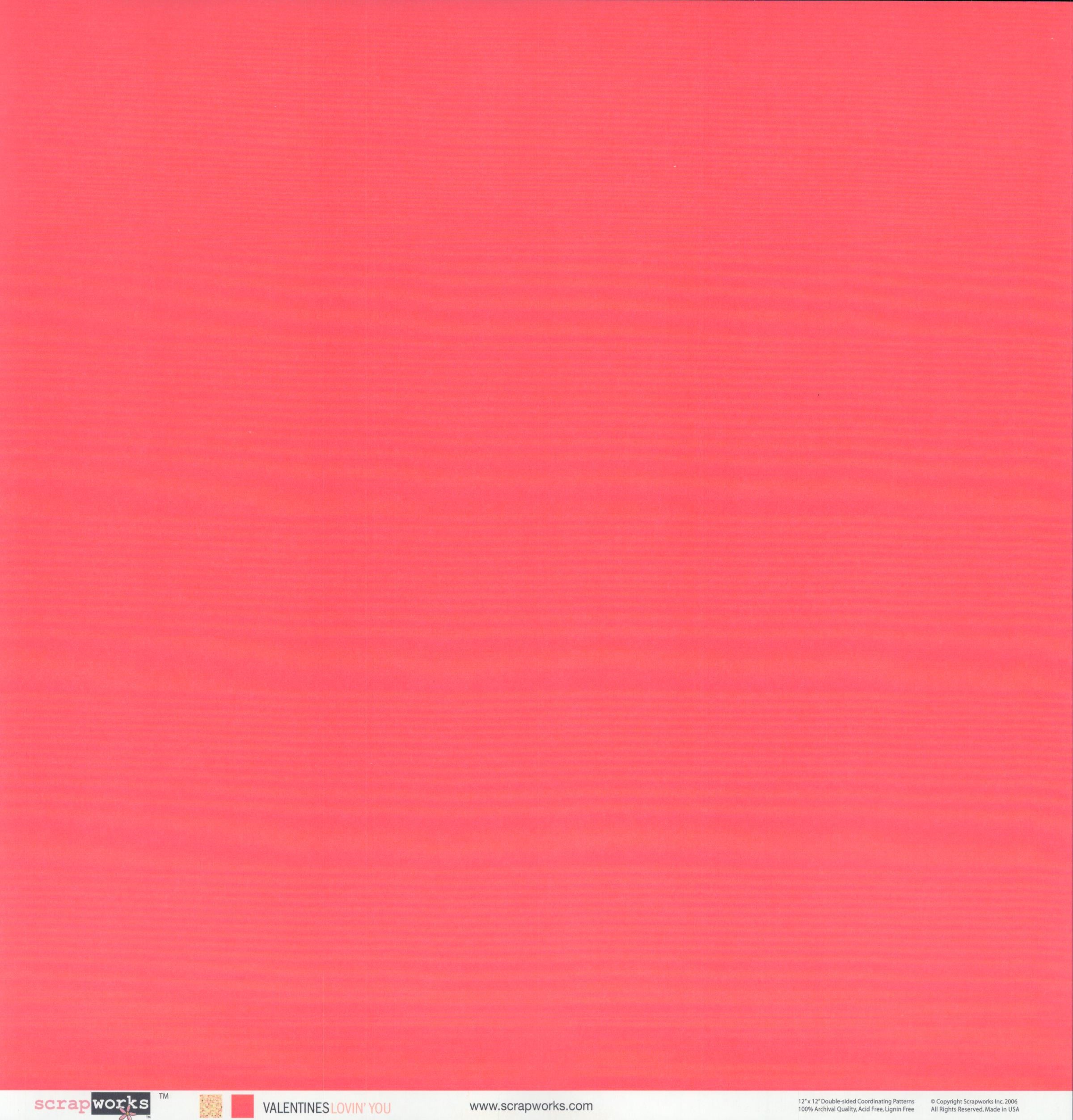 Scrapworks Valentines Lovin' You 12x12 Double-Sided Cardstock