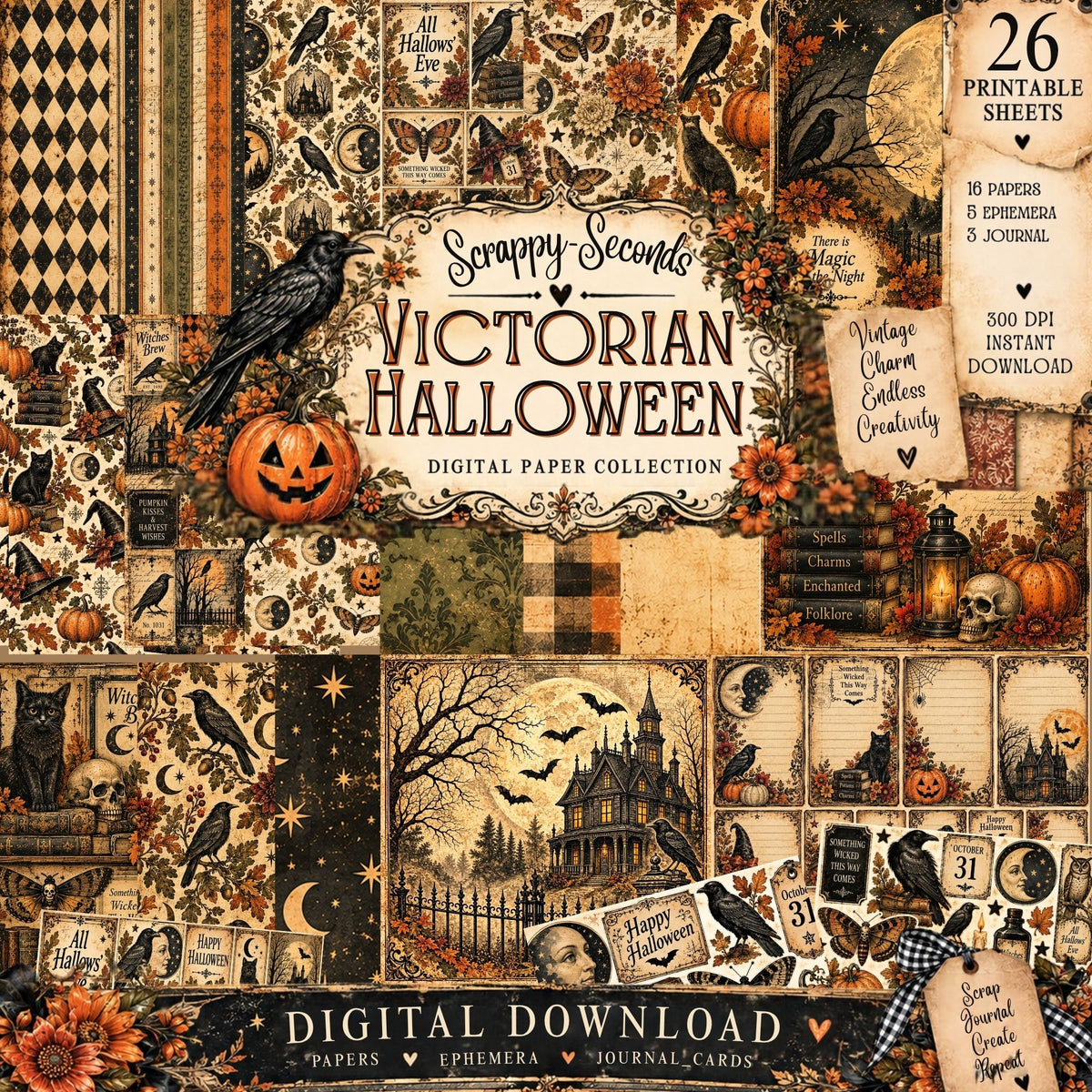 Victorian Halloween - Digital Download