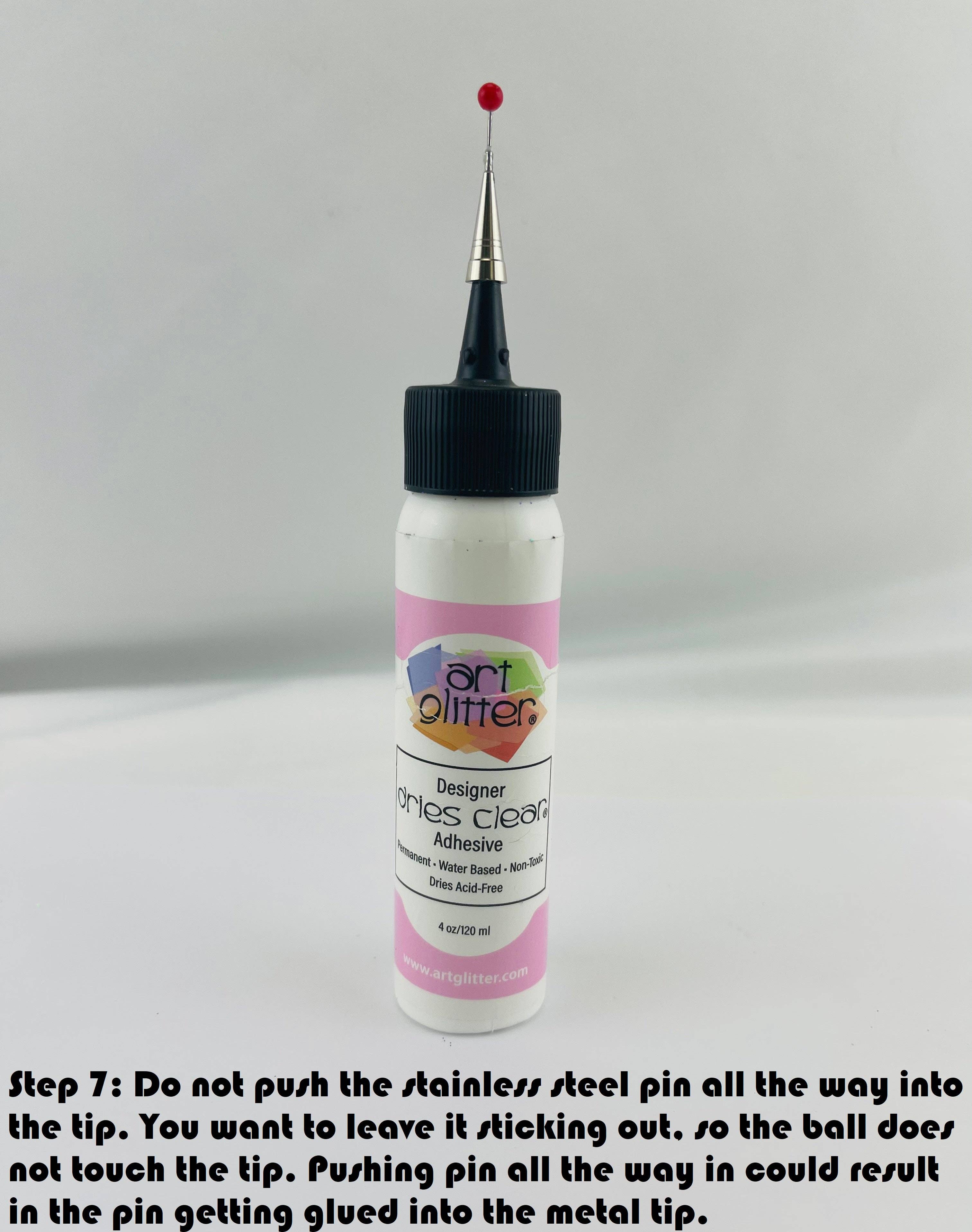 METAL TIP ATTACHMENT FOR ADHESIVE APPLICATION