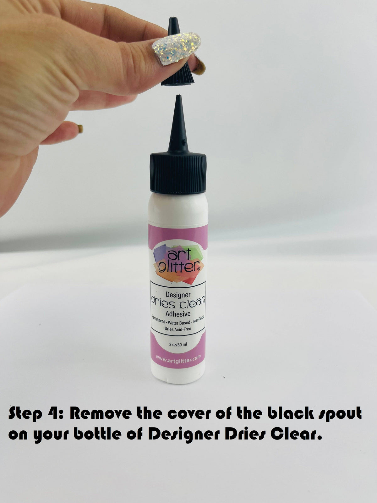 METAL TIP ATTACHMENT FOR ADHESIVE APPLICATION