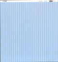 Scrapworks Buddy Boy Blue 12x12 scrapbook paper front - soft periwinkle powder blue tone-on-tone fine vertical stripe subtle elegant classic