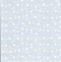 Sweetwater Hearts and Love 12x12 scrapbook paper - tiny white hearts and love text scattered on soft powder blue periwinkle background