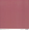 SEI Grandpa's Attic Long Johns - solid dusty rose/mauve 12x12 double-sided cardstock