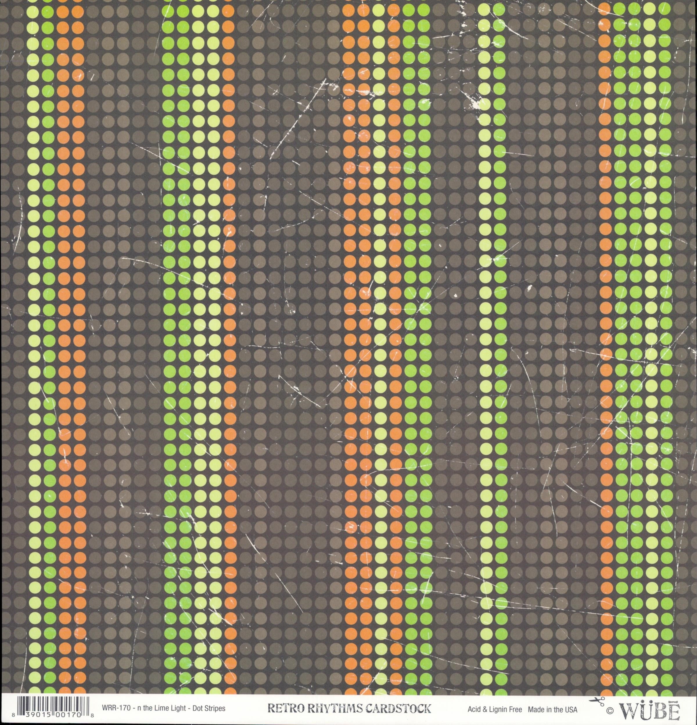 n the Lime Light - Dot Stripes