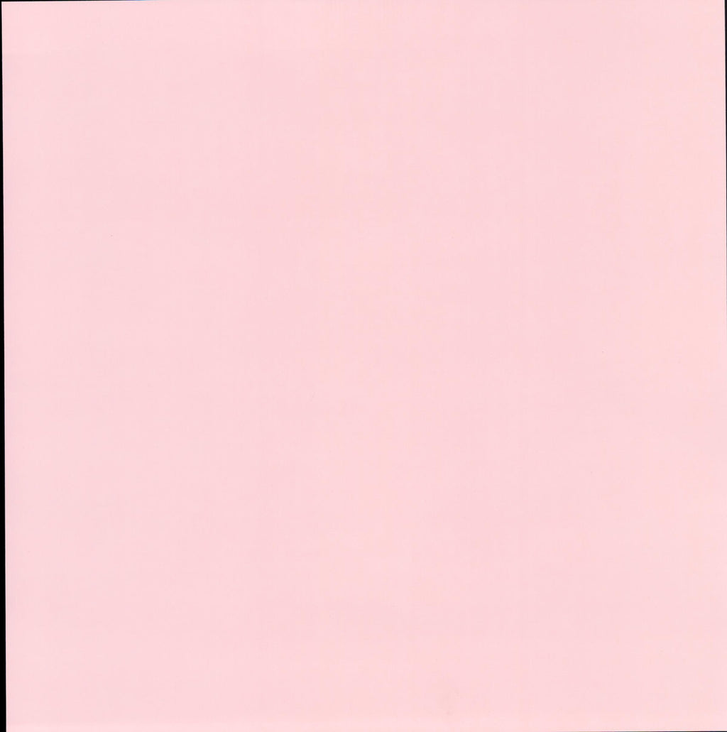 Solid Pale Baby Pink 12x12 scrapbook paper - smooth even pale baby pink background