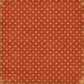 Little Autumn Blessings – Terracotta Polka Dot – 12×12 Printed Paper; low-resolution product preview. Copyright (c) 2026 Scrappy Seconds, LLC.