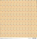SEI Seasoned Spicy Specks - multicolor polka dots on peach/butter 12x12 double-sided cardstock