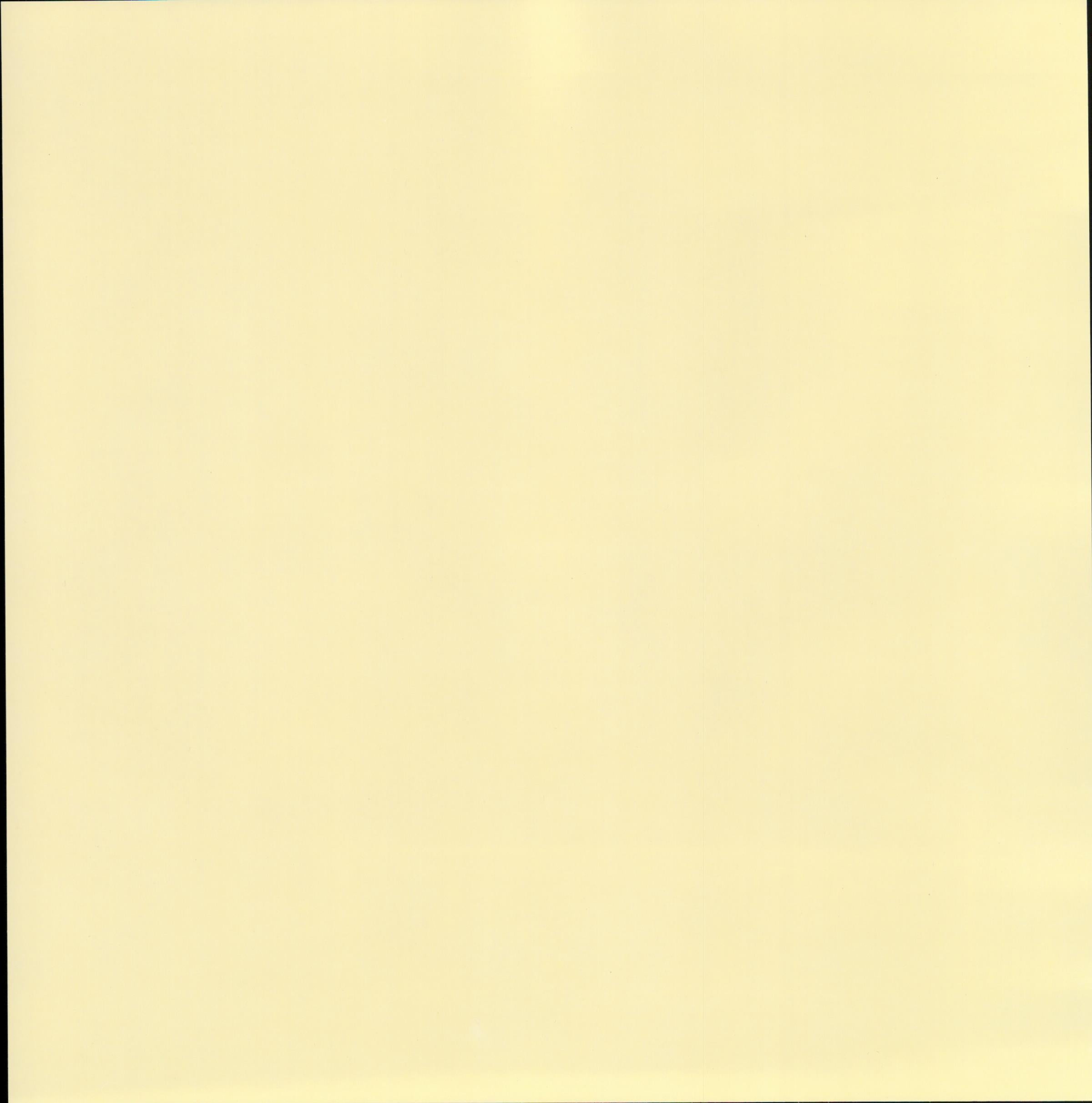 Solid Pale Cream Yellow 12x12 scrapbook paper - smooth even pale cream butter yellow background