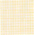 Pale Yellow Gingham 12x12 scrapbook paper - delicate micro-check gingham pattern in soft butter yellow and white